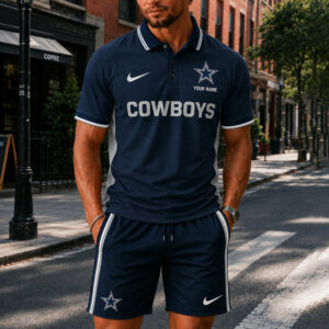 Limited Edition – Customized NFL Dallas Cowboys Polo Shirt & Short Pants