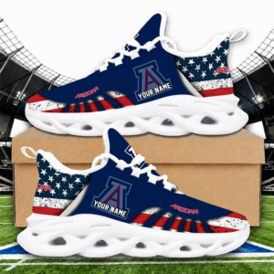 Limited Edition – Customized NCAA Arizona Wildcats Max Soul Sneakers