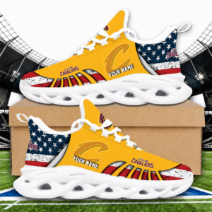 Limited Edition – New Customized Nba Cleveland Cavaliers Premium Max Soul Sneakers