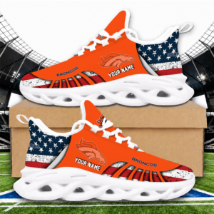 Limited Edition – Customized NFL Denver Broncos Unisex Max Soul Sneakers