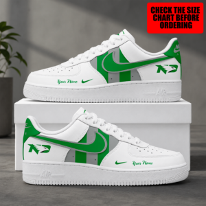 Limited Edition – Customized NCAA North Dakota Fighting Hawks Air Force 1 Shoes