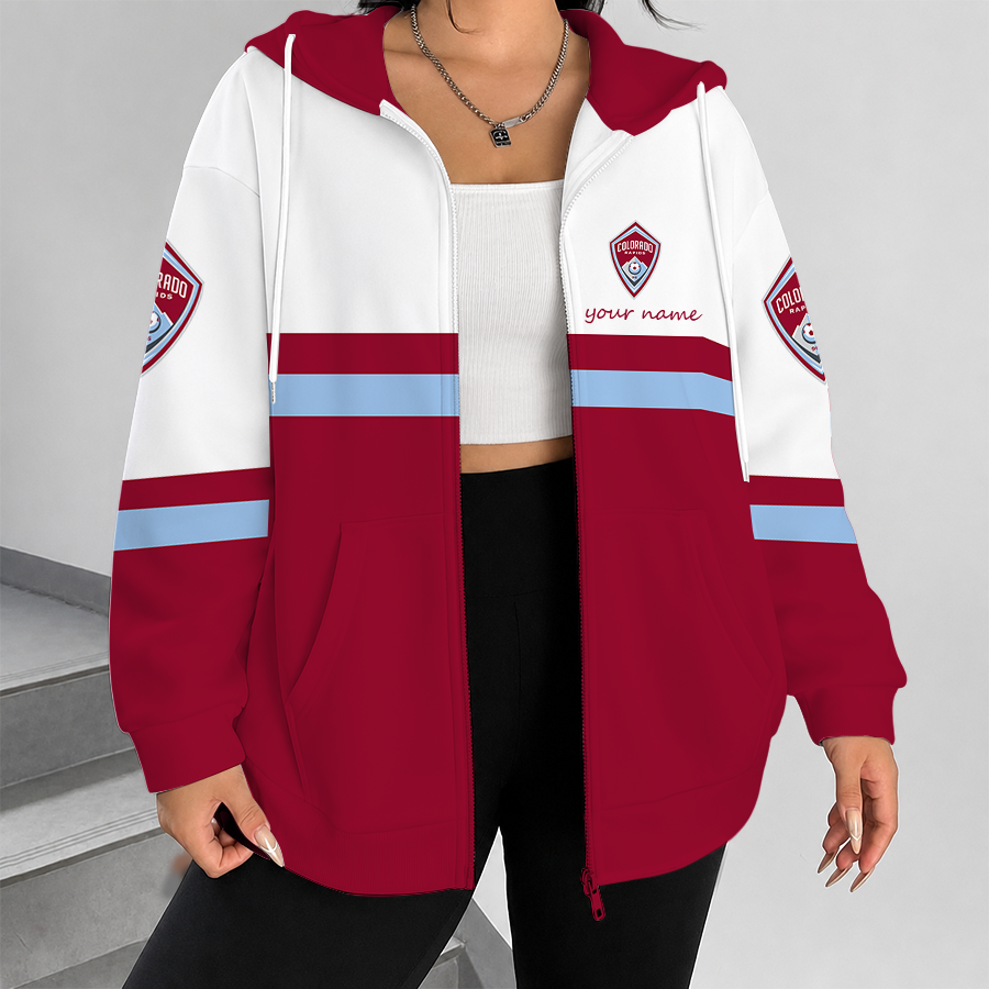 Limited Edition – Customized MLS Colorado Rapids Hoodie, Zip Hoodie