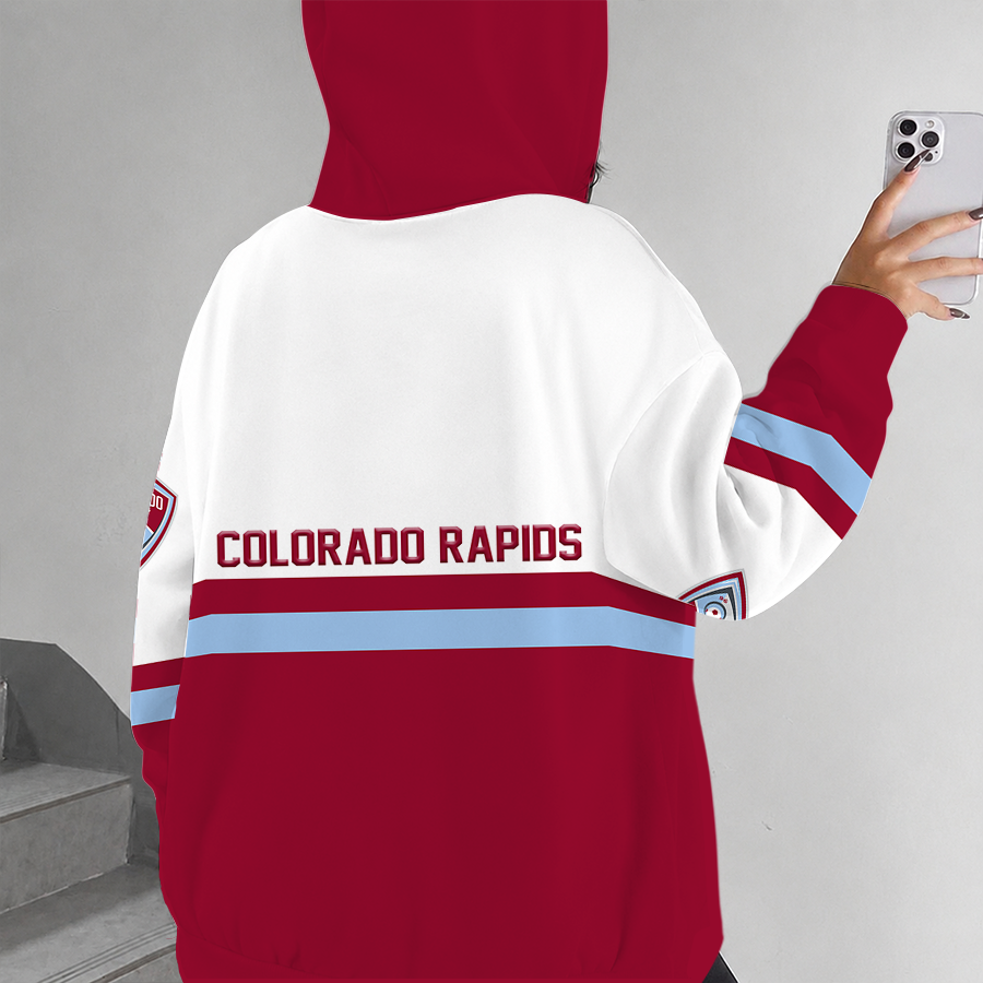 Limited Edition – Customized MLS Colorado Rapids Hoodie, Zip Hoodie - Image 2