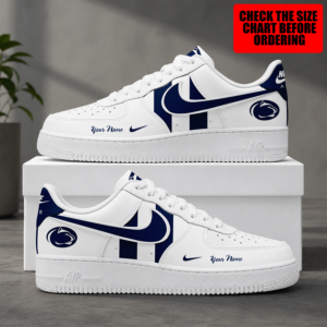 Limited Edition – Customized NCAA Penn State Nittany Lions Air Force 1 Shoes
