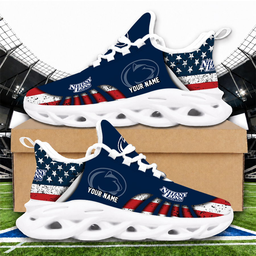 Limited Edition – Customized NCAA Penn State Nittany Lions Max Soul Sneakers
