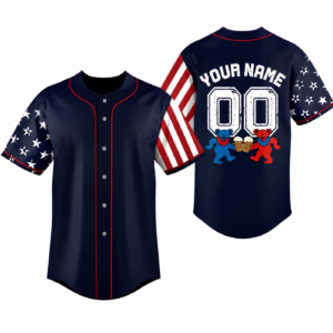 Limited Edition – Customized Grateful Dead Baseball Jersey