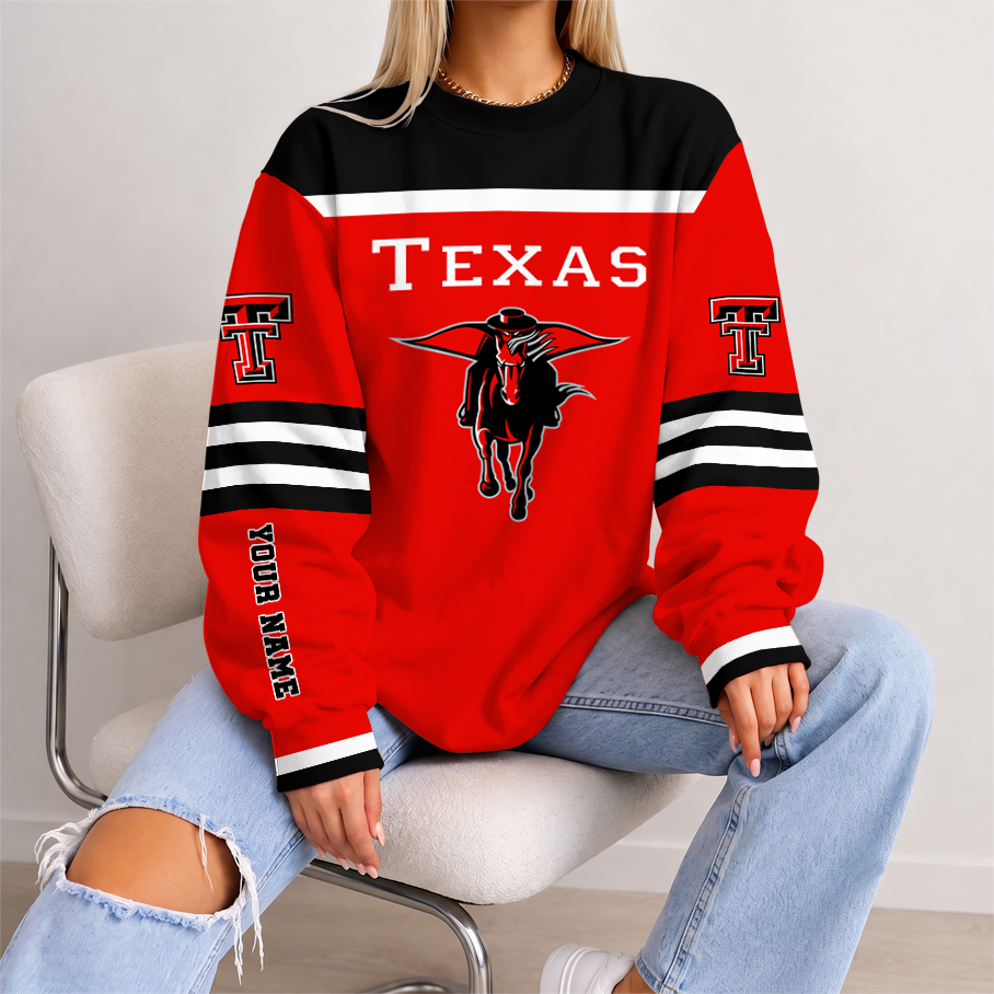 Limited Edition – Customized NCAA Texas Tech Red Raiders Unisex Sweatshirt