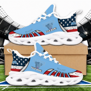 Limited Edition – Customized NCAA Maine Black Bears Unisex Max Soul Sneakers