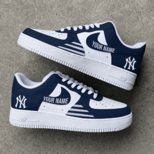 Limited Edition – Customized MLB New York Yankees Air Force 1 Shoes