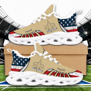 Limited Edition – Customized NFL New Orleans Saints Unisex Max Soul Sneakers