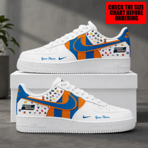 Limited Edition – New Customized NCAA All Teams Strappy Air Force 1 Shoes