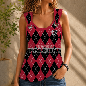 Limited Edition – Customized NFL Atlanta Falcons O-Ring Shoulder Tank Top