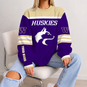 Limited Edition – Customized NCAA Washington Huskies Unisex Sweatshirt