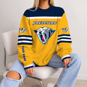 Limited Edition – Customized NHL Nashville Pkhakiators Unisex Sweatshirt