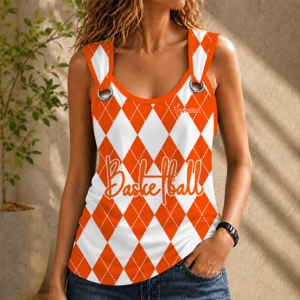 Limited Edition – Customized WNBA Women’s National Basketball Association O-Ring Shoulder Tank Top