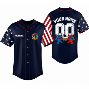 Limited Edition – Customized Grateful Dead Baseball Jersey
