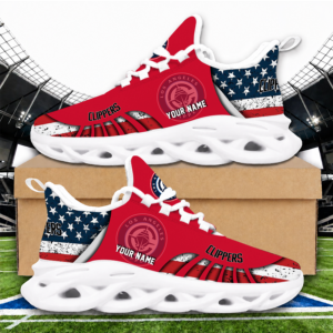 Limited Edition – New Customized Nba Los Angeles Clippers Premium Max Soul Sneakers