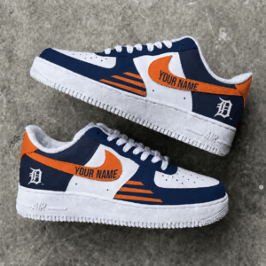 Limited Edition – Customized MLB Detroit Tigers Air Force 1 Shoes