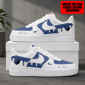 Limited Edition – Customized Nba Memphis Grizzlies Air Force 1 Shoes