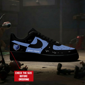 Limited Edition – Customized Nba Memphis Grizzlies Air Force 1 Shoes