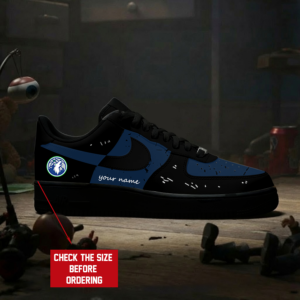 Limited Edition – Customized Nba Minnesota Timberwolves Air Force 1 Shoes