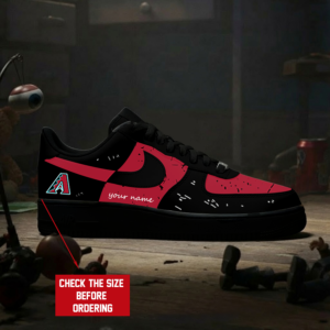 Limited Edition – Customized MLB Arizona Diamondbacks Air Force 1 Shoes