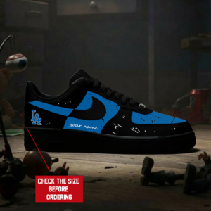 Limited Edition – Customized MLB Los Angeles Dodgers Air Force 1 Shoes