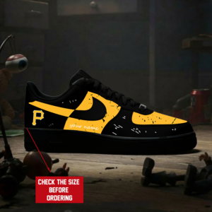 Limited Edition – Customized MLB Pittsburgh Pirates Air Force 1 Shoes