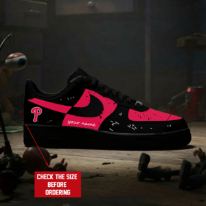 Limited Edition – Customized MLB Philadelphia Phillies Air Force 1 Shoes