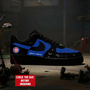Limited Edition – Customized MLB Chicago Cubs Air Force 1 Shoes