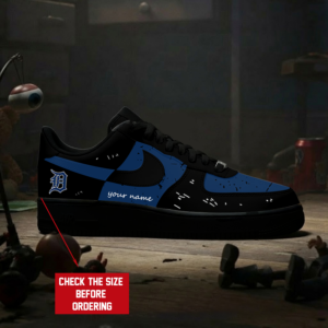Limited Edition – Customized MLB Detroit Tigers Air Force 1 Shoes