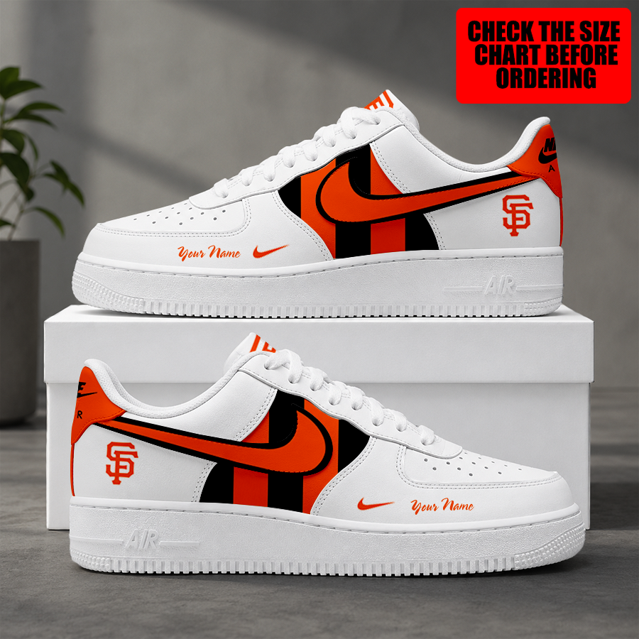 Limited Edition – Customized MLB San Francisco Giants Air Force 1 Shoes