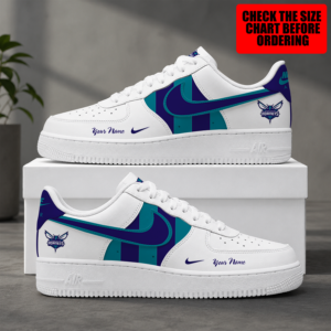 Limited Edition – Customized Nba Charlotte Hornets Air Force 1 Shoes