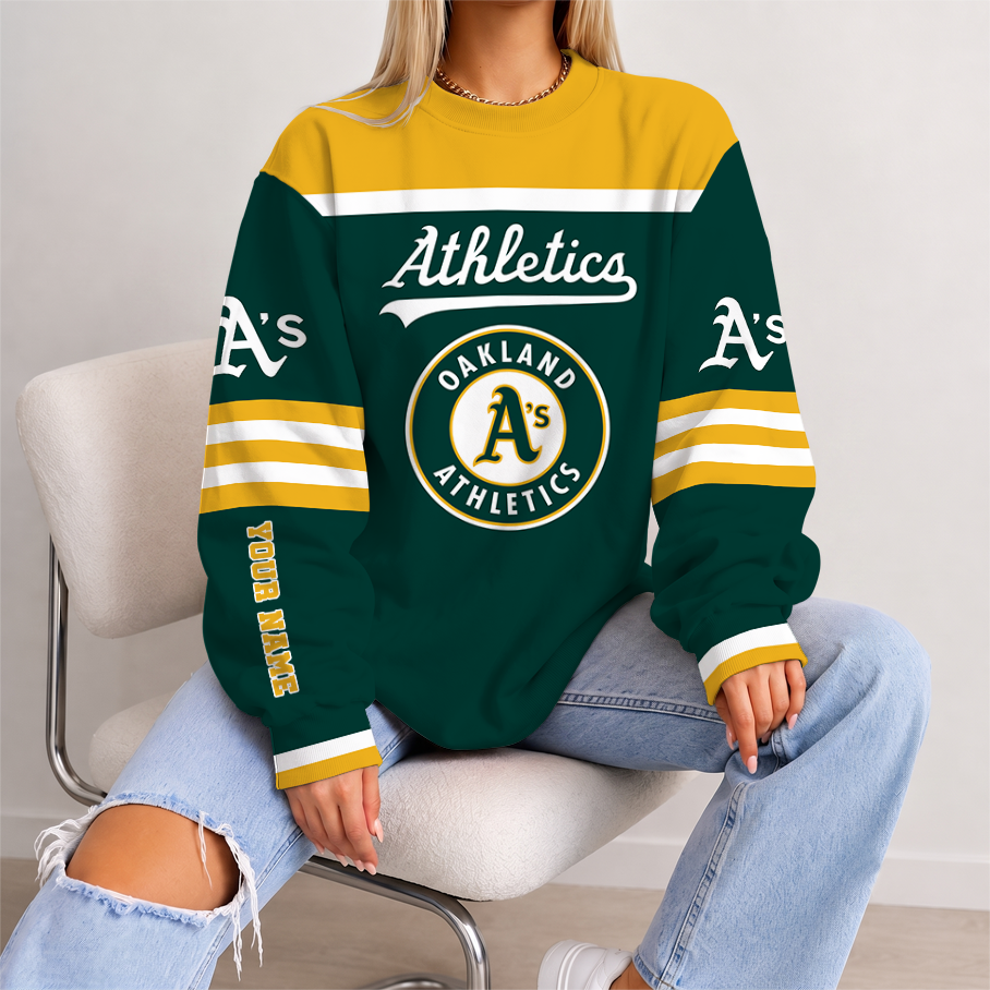 Limited Edition – Customized MLB Oakland Athletics Unisex Sweatshirt