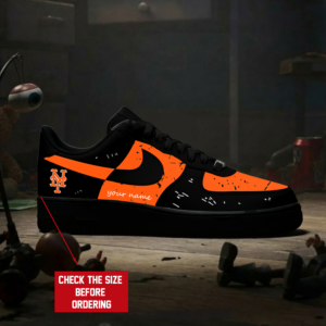 Limited Edition – Customized MLB New York Mets Air Force 1 Shoes