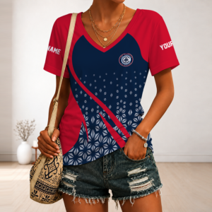 Limited Edition – Customized Nba Los Angeles Clippers V-Neck Female Shirt