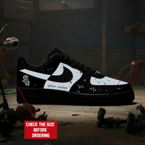 Limited Edition – Customized MLB Chicago White Sox Air Force 1 Shoes