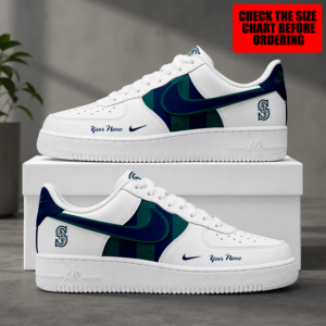 Limited Edition – Customized MLB Seattle Mariners Air Force 1 Shoes