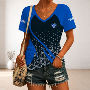 Limited Edition – Customized Nba Orlando Magic V-Neck Female Shirt