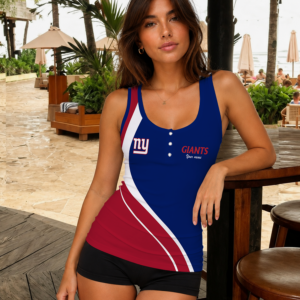 Limited Edition – Customized NFL New York Giants Women’s V-Neck Tank Top