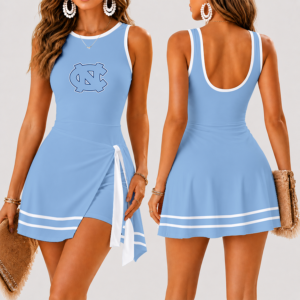 Limited Edition – Customized NCAA North Carolina Tar Heels Women’s Summer Skort Dress