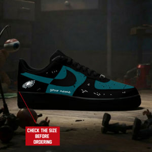 Limited Edition – Customized NFL Philadelphia Eagles Air Force 1 Sneakers