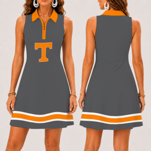 Limited Edition – Customized NCAA Tennessee Volunteers Women’s Zip Sleeveless Polo Dress