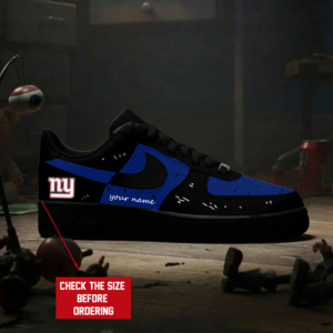 Limited Edition – Customized NFL New York Giants Air Force 1 Sneakers