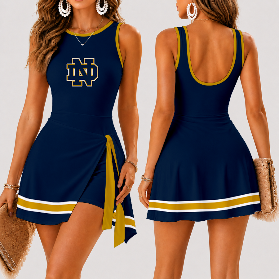 Limited Edition – Customized NCAA Notre Dame Fighting Irish Women’s Summer Skort Dress