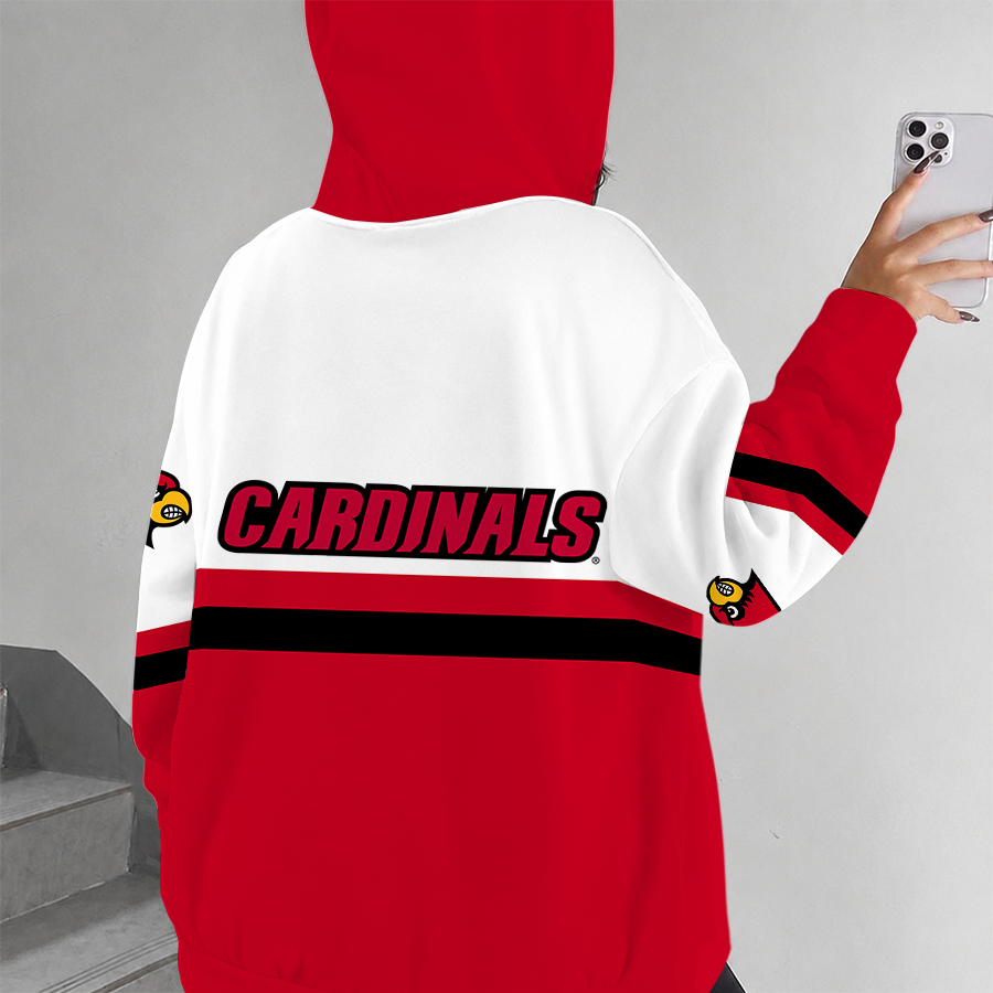 Limited Edition – New Customized NCAA Louisville Cardinals Strappy T-Shirt, Hoodi, Zip Hoodie - Image 2