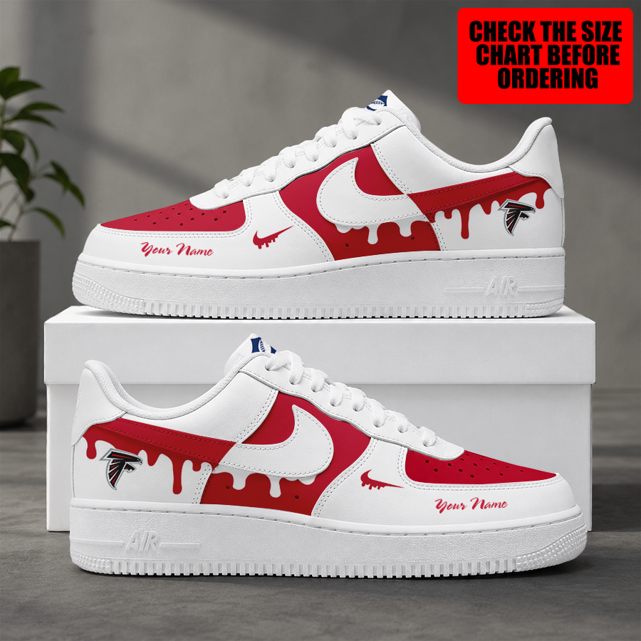 Limited Edition – Customized NFL Atlanta Falcons Air Force 1 Shoes
