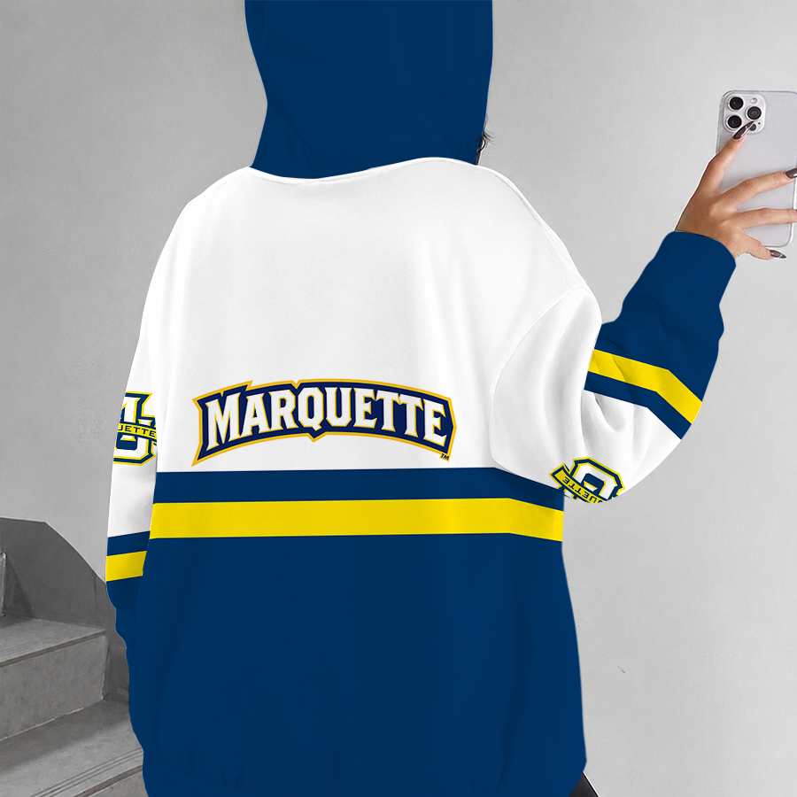 Limited Edition – New Customized NCAA Marquette Golden Eagles Strappy T-Shirt, Hoodi, Zip Hoodie - Image 2