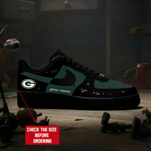 Limited Edition – Customized NFL Green Bay Packers Air Force 1 Sneakers