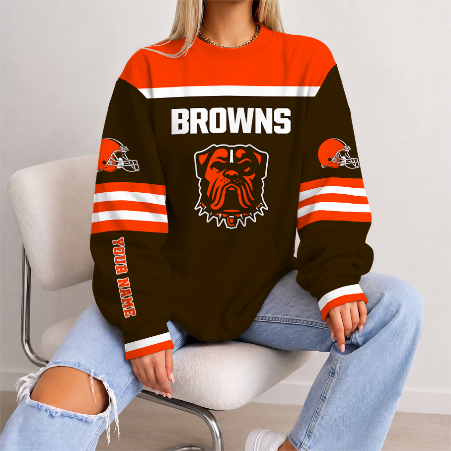 Limited Edition – Customized NFL Cleveland Khakis Unisex Sweatshirt